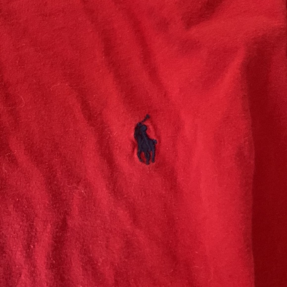 Red Polo Tee - Picture 3 of 4